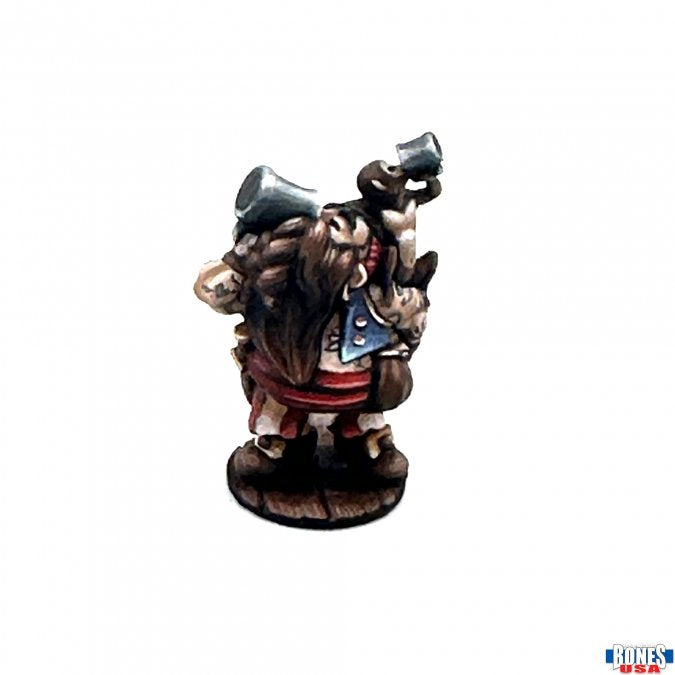 RPR 30145: Townsfolk, Dwarven Riverboat Pilot - Reaper Legends