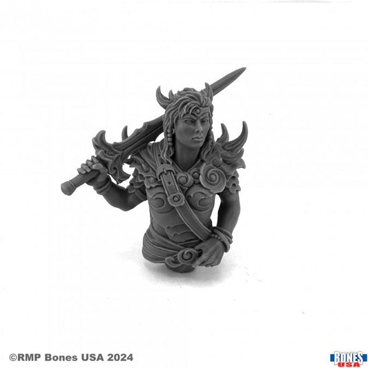 RPR 30201: Meridh, Female Warrior Bust  - Reaper Legends