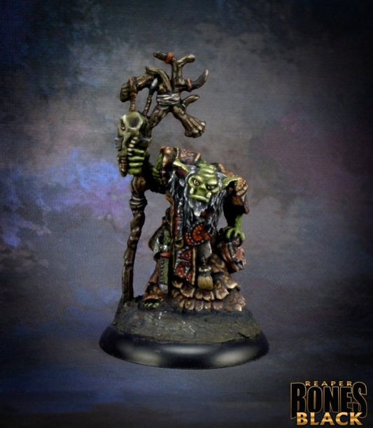 RPR 44004: Surkar, Orc Shaman - Bones Black