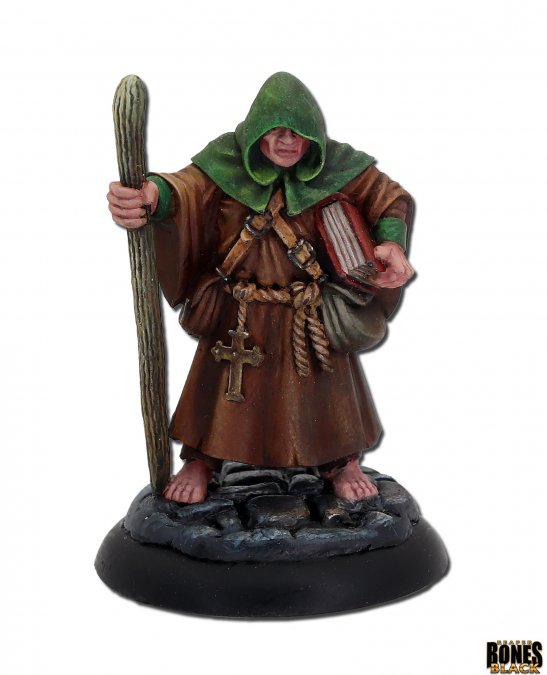 RPR 44007: Brother Hammond, Traveling Monk - Bones Black
