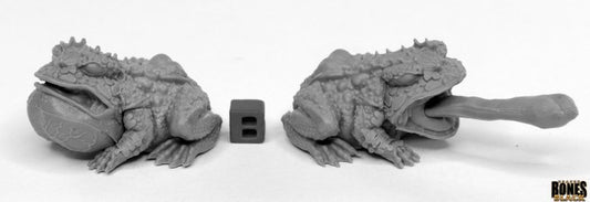 RPR 44024: Giant Frogs (2 Figures) - Bones Black
