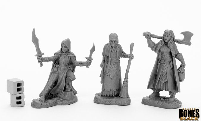 RPR 44036: Women Of Dreadmere (3 Figures) - Bones Black
