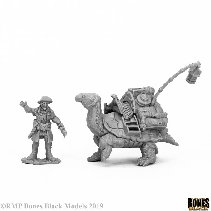 RPR 44053: Dreadmere Tortoise and Drayman - Bones Black