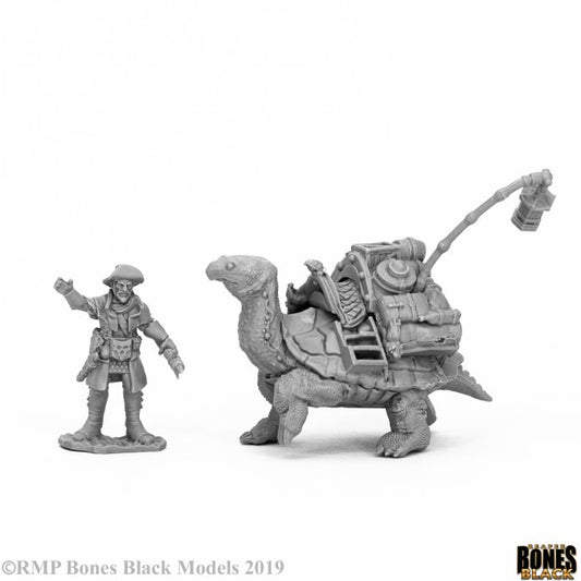 RPR 44053: Dreadmere Tortoise and Drayman - Bones Black