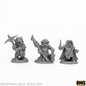 RPR 44060: Deep Gnome Warriors (3 Figures) - Bones Black