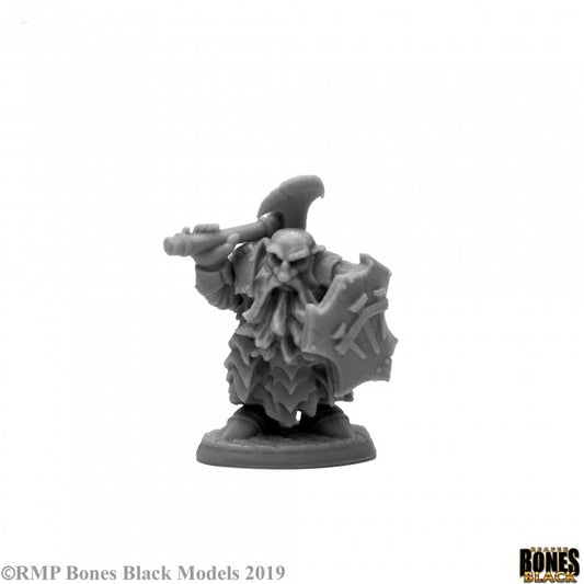 RPR 44139: Dark Dwarf Cleaver - Bones Black