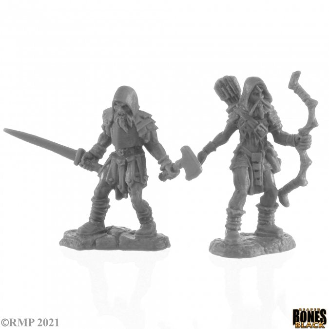 RPR 44142: Rune Wight Hunters (2 Figures) - Bones Black