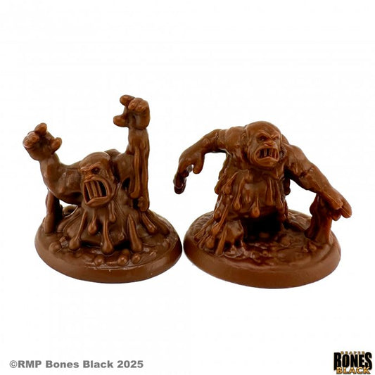 RPR 44225: Mudmen (2 Figures) - Bones Black