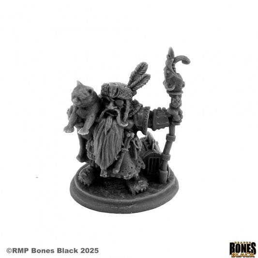 RPR 44231: Boren Backslap, Dwarf Ratcatcher - Bones Black