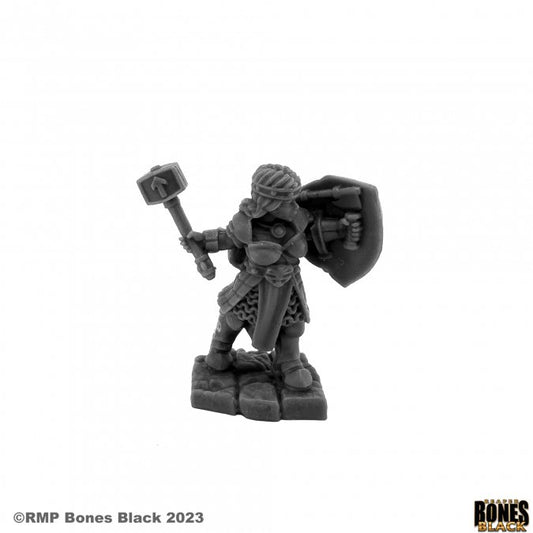 RPR 44233: Dwarf Cleric - Bones Black