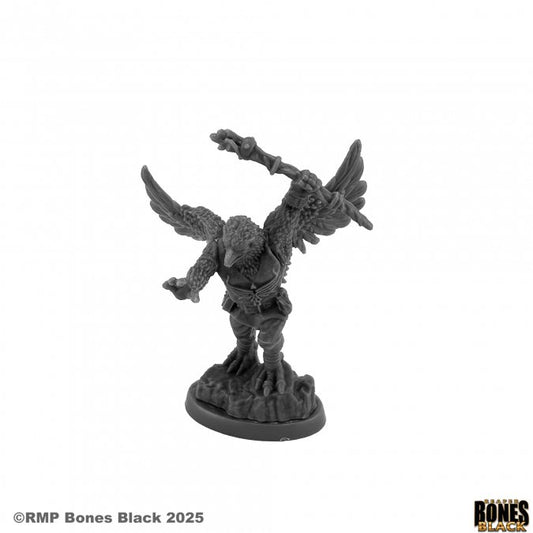 RPR 44255: Raptorkin Wizard - Bones Black
