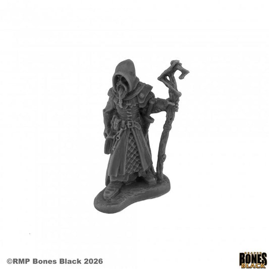 RPR 44266: Vodelis, Human Wizard - Bones Black