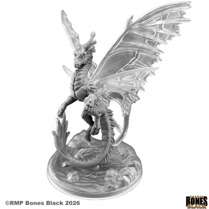 RPR 44270: Shimmerscale, Fairy Dragon - Bones Black