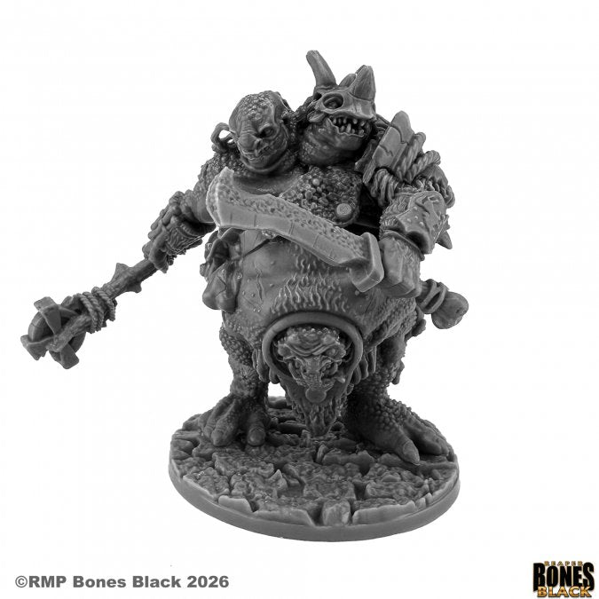 RPR 44282: Lardgulp, Two-Headed Troll - Bones Black