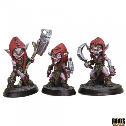 RPR 44289: Redcaps (3 Figures) - Bones Black