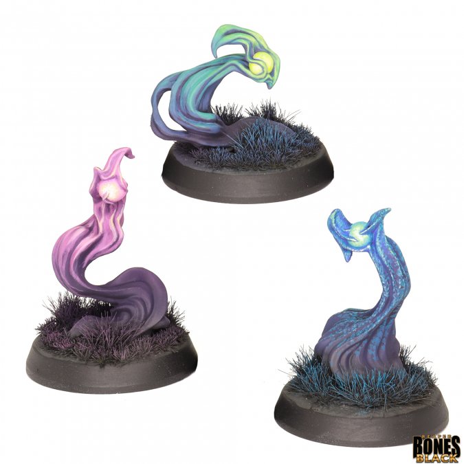 RPR 44290: Will O'Wisps (3 Figures) - Bones Black