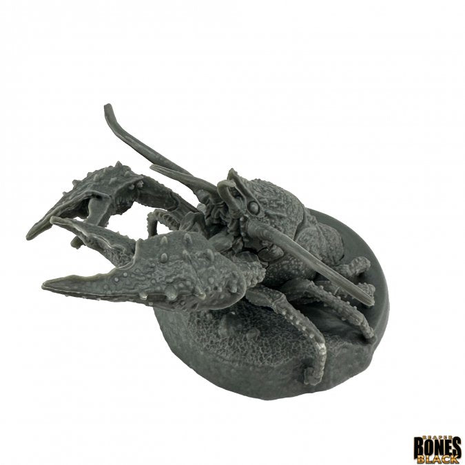 RPR 44317: Monstrous Crayfish (Large) - Bones Black