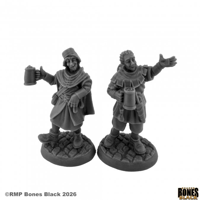 RPR 44332: Seated Patrons - Bones Black