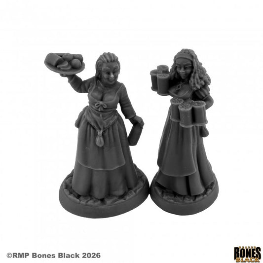 RPR 44333: Violet and Holly, Barmaids - Bones Black