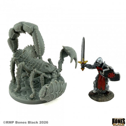 RPR 44355: Monstrous Scorpion (Large) - Bones Black