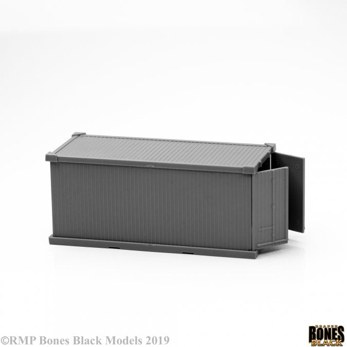 RPR 49033: 20' Shipping Container - Bones Black