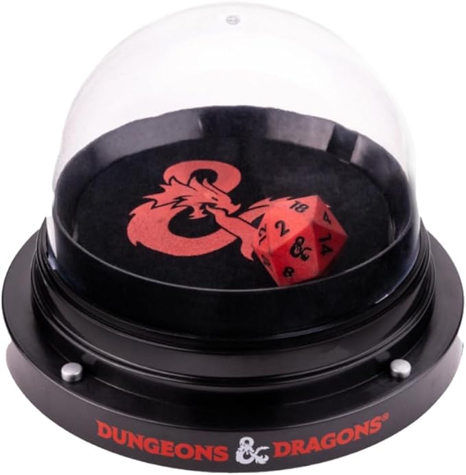 Dungeons and Dragons: Orb Of Possibility - Dice Roller With Silicone d20