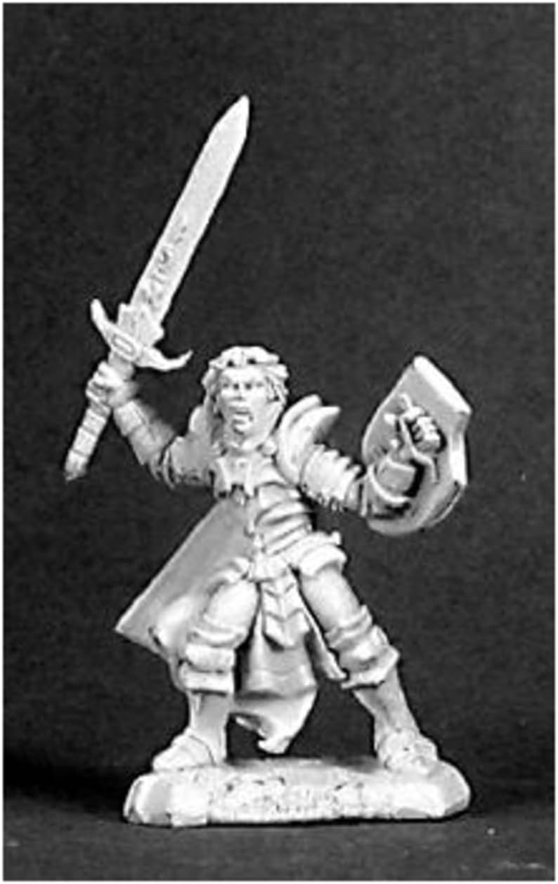 RPR 03232: Auberus, Half Elf Warrior