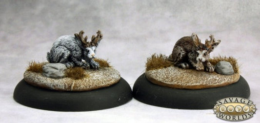 RPR 59024: Jackalopes (2 Figures) - Savage Worlds