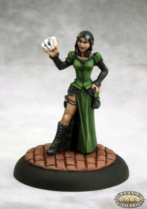 RPR 59025: Female Huckster - Savage Worlds