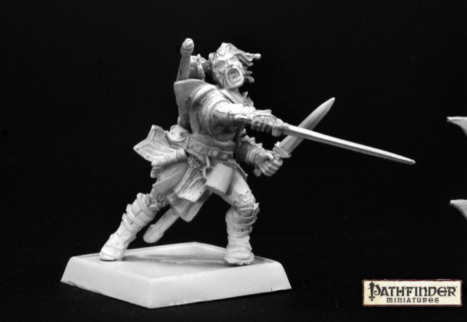 RPR 60001: Valeros, Iconic Male Human Fighter - Pathfinder