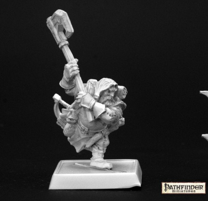 Harsk, Iconic Male Dwarf Ranger - Pathfinder
