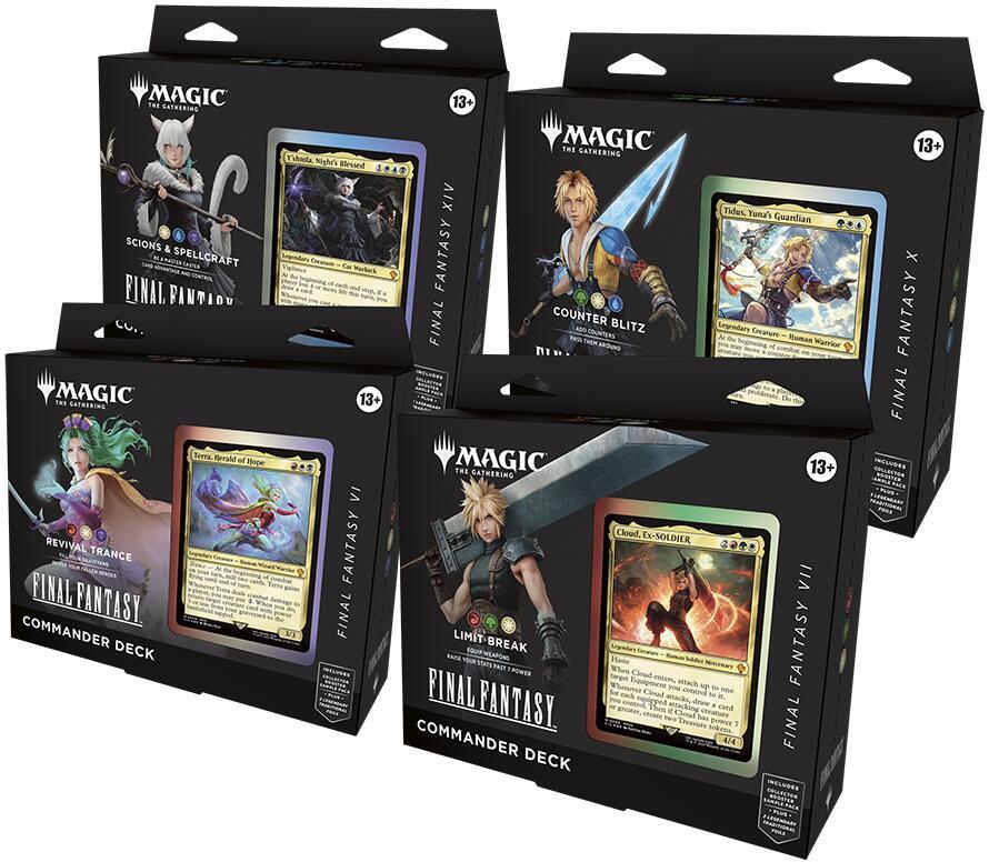 Magic The Gathering: Final Fantasy - Commander Decks