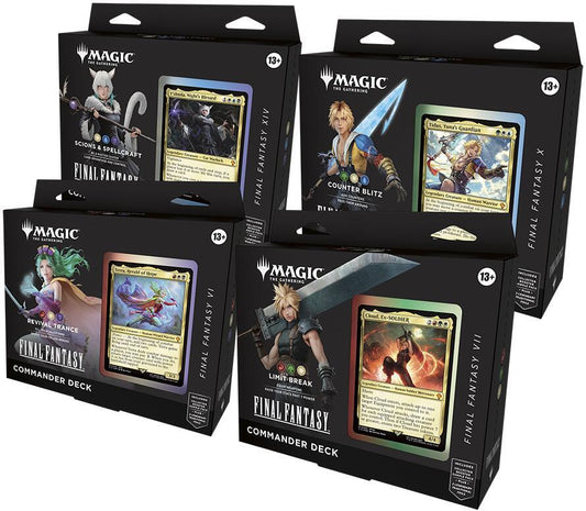 Magic The Gathering: Final Fantasy - Commander Decks