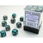 CHX26856:  12mm 36d6 Gemini: Steel-Teal/White