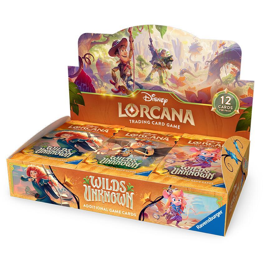 Disney Lorcana: Wilds Unknown- Booster Box (24 Packs)