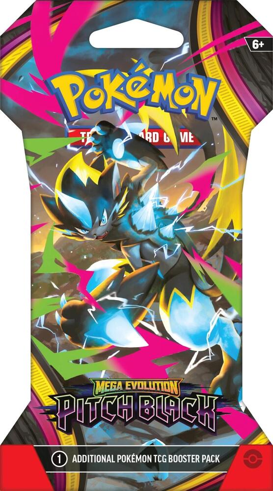 Pokemon TCG: Mega Evolution 05 Pitch Black - Sleeved Booster Pack