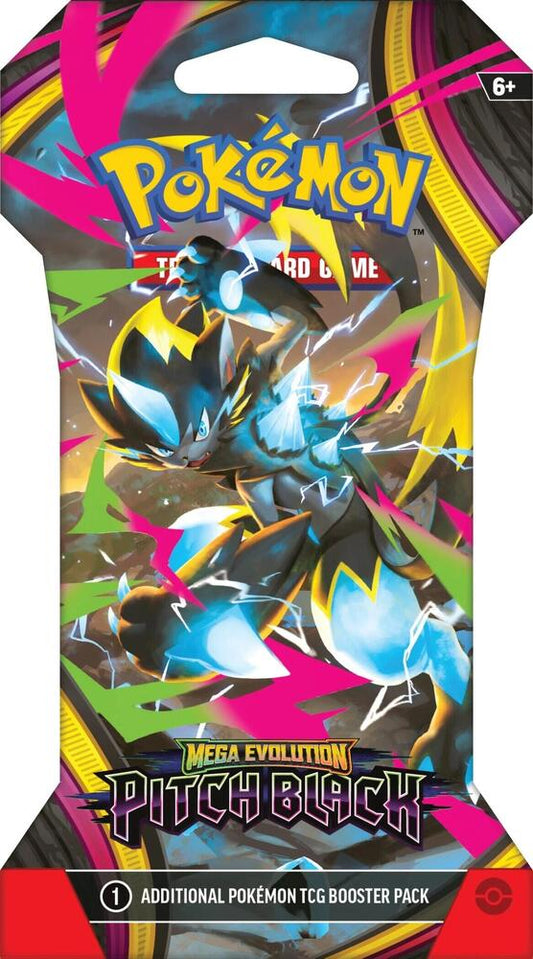 Pokemon TCG: Mega Evolution 05 Pitch Black - Sleeved Booster Pack