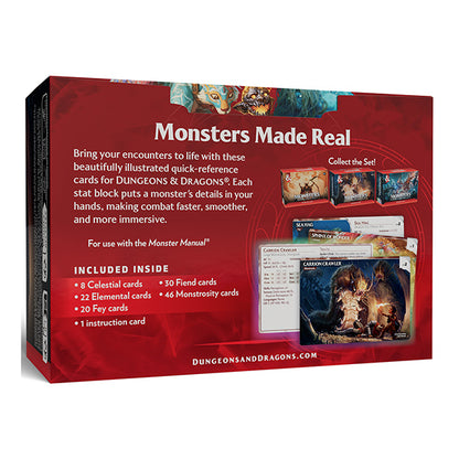 Dungeons & Dragons 5e: Monster Reference Cards - Mystical and Menacing CR 0-5