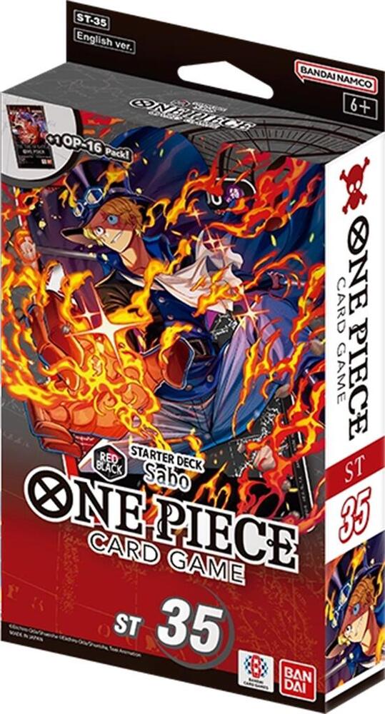 One Piece TCG: Starter Deck - 35 RED/BLACK Sabo