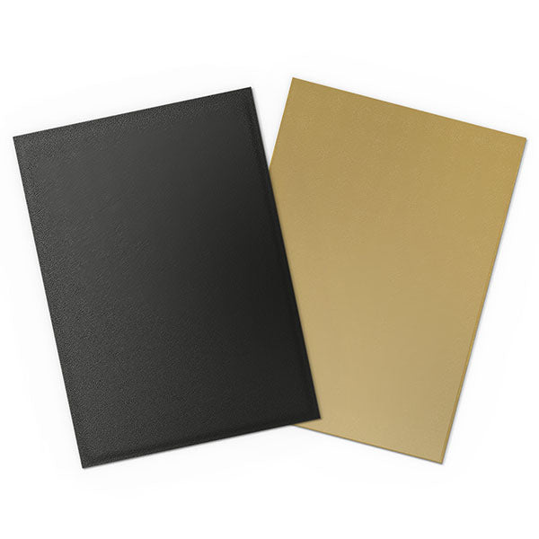 Dragon Shield Sleeves: Standard DUAL Matte - Black & Gold