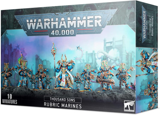 Warhammer 40K: Thousand Sons - Rubric marines