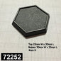 RPR 72252: 1 Inch Hex Gaming Base (20)