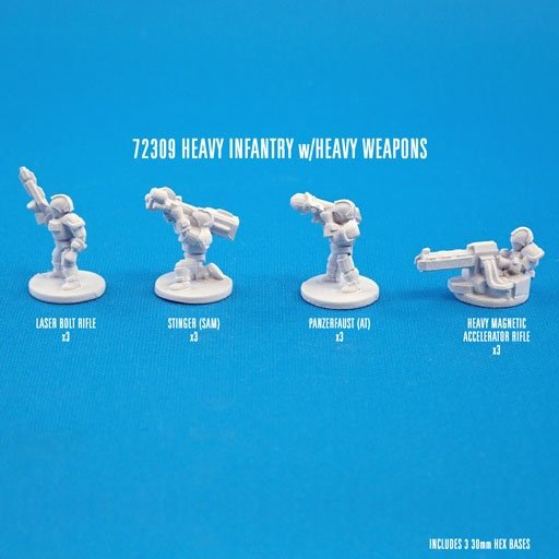 CAV 72309: Heavy Infantry w/Hvy. Weapons