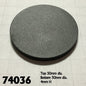 RPR 74036: 2" Round Plastic RPG Base (10)