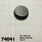 RPR 74041: 20mm Round Plastic Flat Top Base (25)