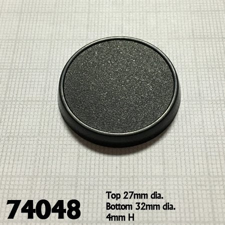 RPR 74048: 32mm Round Gaming Base (10)