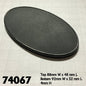 RPR 74067: 90mm x 52mm Oval Gaming Base (10)