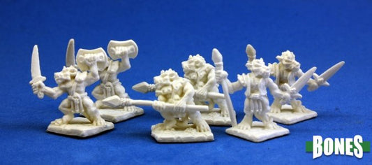 RPR 77010: Kobolds Bloodscale (6 Figures) - Bones