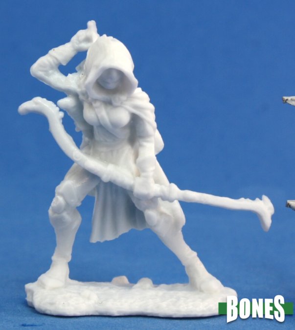 RPR 77033: Callie, Female Thief with Bow - Bones