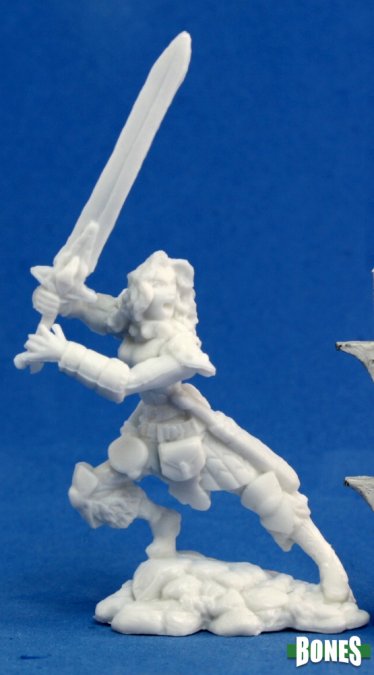 RPR 77062: Deenah, Female Barbarian - Bones
